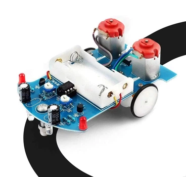 Обучающий набор для самостоятельной сборки и пайки D2-5 Smart Car Kit