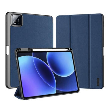Чехол Dux Ducis Domo для Xiaomi Pad 8 / 7 / 7 Pro with Stylus Pen Holder blue