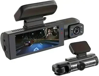 Автомобільний відеореєстратор M8 HD з двома камерами — 3.16" IPS екран, Full HD 1080P