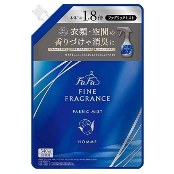 Спрей для одежды и помещений FaFa Fine Fragrance Fabric Mist Homme хрустальный мускус пополнение 540 мл