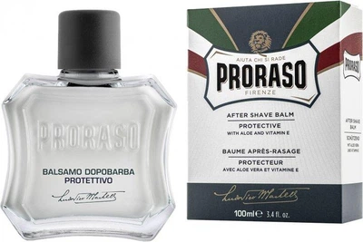 Защитный бальзам после бритья с экстрактом алоэ Proraso Aftershave balm Protective 100ml