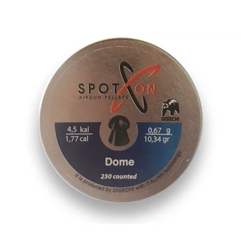 Кулі Spoton Dome (4.5 мм, 0.67 гр, 250 шт.)