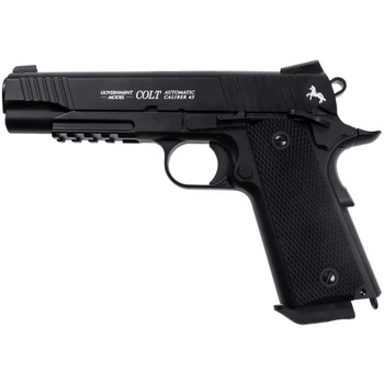 Пневматичний пістолет Umarex Colt M45 CQBP BLACK Blowback