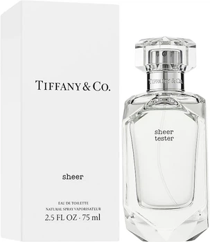 Туалетная вода Tiffany & Co Sheer edt 75ml TESTER
