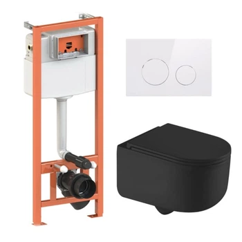 Комплект з унітазом QTAP TAURUS QT2433084EUQMB46178