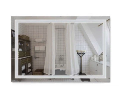 Дзеркало з антизапотіванням 120х79 см QTAP MIDEYA QT2078F613W