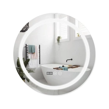 Кругле дзеркало 80 см QTAP MIDEYA QT2078NCR8080W