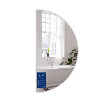Дзеркало HR800 з LED-підсвічуванням Touch, з антизапотіванням, з димером, рег. темп. кольору (3000-6500K) QTAP TAURUS QTTAUHR800