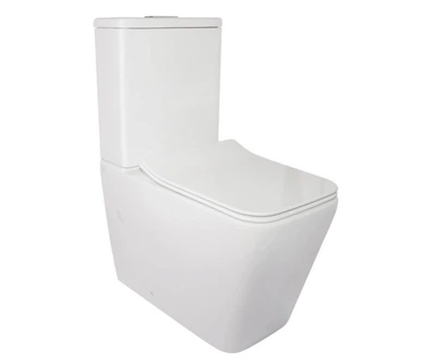 Безобідковий унітаз QTAP CROW QT05222170W