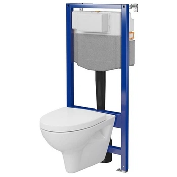 Комплект унитаз с инсталляцией QF PARVA CERSANIT AQUA S701-819