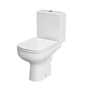Унітаз компакт 574 COLOUR NEW CLEAN ON 010 3/5 TS DUR SC EO_WHITE CERSANIT K103-027