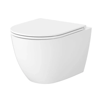 Унитаз подвесной C952 LIDER PRO OVAL TORNADO SOFT CLOSE CERSANIT S4039-001