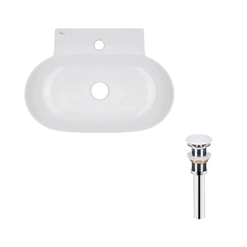 Керамическая раковина в ванную QTAP CARDINAL QT0411K177WN47330