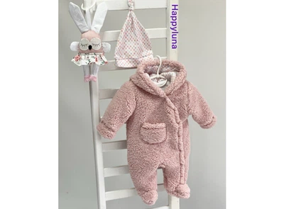 Дитячий комбінезон Happy Luna Тедді 56 см Рожевий (1030-412-56)