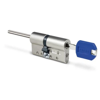 Циліндр для замка TOKOZ PRO 300 75мм (30х45) шток\ключ (шток 6х6мм під любий WC фіксатор від любої ручки)