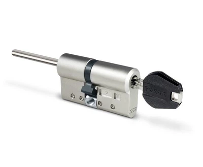Циліндр для замка TOKOZ PRO 400 88мм (30х58) шток\ключ (шток 6х6мм під любий WC фіксатор від любої ручки)