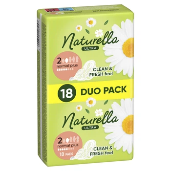 Гігієнічні прокладки Naturella Ultra Normal Plus (Розмір 2) 18 шт