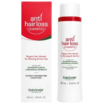 Шампунь-активатор роста волос с шизофилланом Beaver professional Anti-Hairloss Shampoo 300 мл