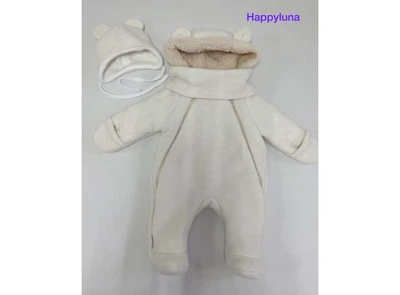 Дитячий комбінезон Happy Luna Ангора 62 см Коричневий (0801-332-62)