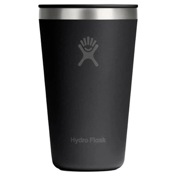 Термочашка Hydro Flask All Around Tumbler Press-In Lid 450 мл для гарячих та холодних напоїв, чорна