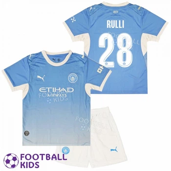 Футбольна форма для дітей Manchester City RULLI 28 Манчестер Сіті 2026-2027 Home 155 см - 165 см (set4781-139777-4)