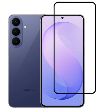 Защитное стекло LUX для Samsung Galaxy S26 FE 5G (S741) полная проклейка черный