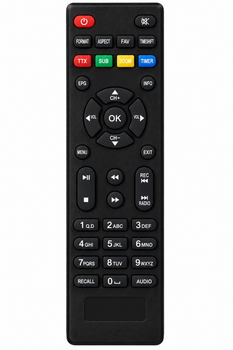 Пульт ДУ для DVB-Т2 тюнера ROMSAT T8005HD, T8008HD, T8015HD, T8011HD, T8030HD, T8050HD