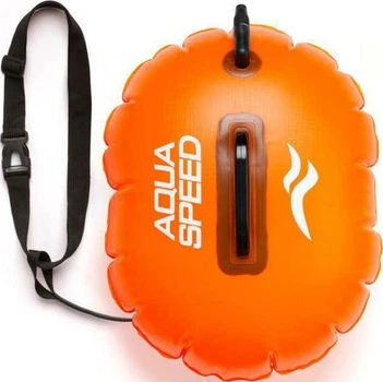Буй для плавання Aqua Speed OPEN WATER SWIM BUOY 63232 помаранчевий Уні 8-9 літрів
