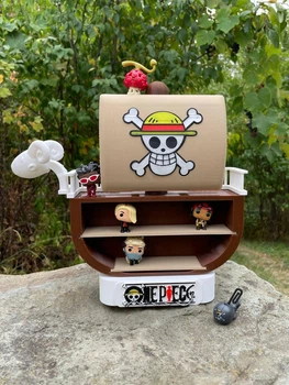 Подставка-витрина Going Merry для фигурок One Piece Kinder Joy, корабль Соломяных Шлящиков