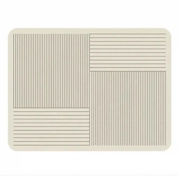 Диатомитовый суперпоглощающий коврик для кухни 49*39 см Beige