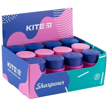 Точилка з контейнером Sunset, асорті Kite (259224)