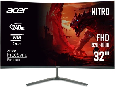 Монитор 31.5" Acer Nitro ED320QW0bmiipx (UM.JE0EE.005)