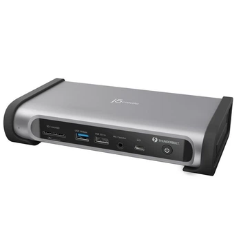Док станція USB-C 15-в-1 (HDMI/DP/PD/USB-A/USB-C/LAN/картридер/аудіо) (JTD568-EN)
