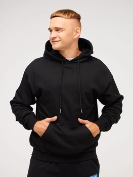 Худи з принтом чоловіча GENUA G01223-0011 2XL Чорний shop (2000999654992)
