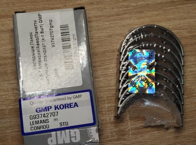 Вкладки шатунні STD GMP 93742707 OPEL, CHEVROLET, DAEWOO