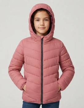 Демісезонна куртка з капюшоном pepperts (bionic-finish eco) для дівчинки, рожевий, 152