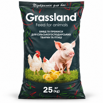 Концентрат БМВД Grassland для бройлеров «Гровер/Финиш» 35%/30%