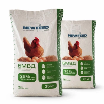 БМВД для курей-несучок 25% NEW FEED 25 кг