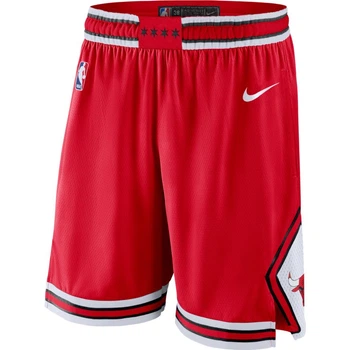 Футбольні шорти чоловічі Nike Nba Swingman Shorts Chicago Bulls Icon Edition L Червоний AJ5593-657