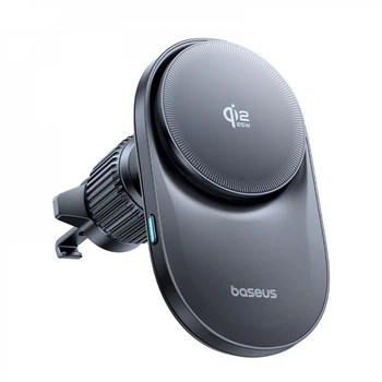 Автодержатель с Беспроводной Зарядкой Baseus PrimeTrip VC2 Pro Qi2.2 25W black (C0013N00)
