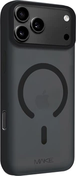 Чехол для смартфона Apple iPhone 18 Pro Max/17 Pro Max MAKE Aura Magnet Black (MCLAM-AI18PM/17PMBK)