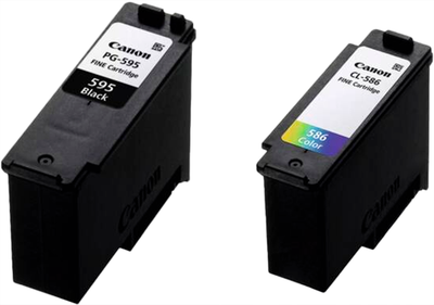Набір струменевих картриджів Canon PG-595 + CL-586 Value Pack чорний/кольоровий (7171C004)