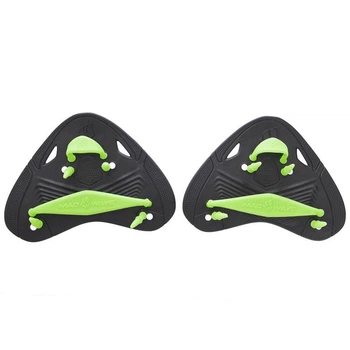 Лопатки для плавания гребные FINGER PADDLES M074604001W черный