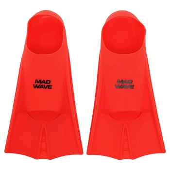 Ласты для тренировок в бассейне короткие с закрытой пяткой FLIPPERS M074302 2XS Красный
