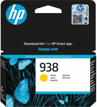 Картридж струменевий HP 938 жовтий (4S6X7PE#LS3)
