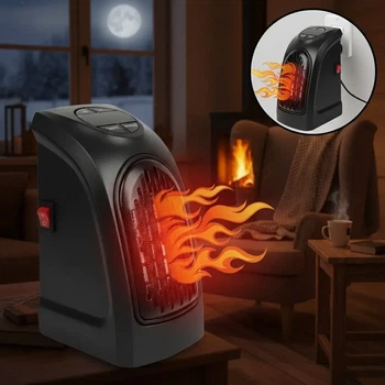 Портативный обогреватель Хенди Хитер Handy Heater 400 Вт без пульта