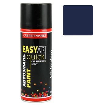 Эмаль автомобильная CS SYSTEM Easy Art Quick Paint 456 400 мл алкидная глянцевая темно-синяя