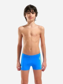 Подростковые плавки-шорты для мальчика Arena Logo Swim Short 010349-508 164 см Голубые (3468337642565)