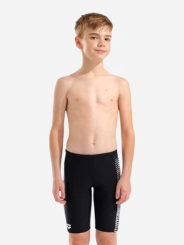 Детские плавки-шорты для мальчика Arena Lit Logo Swim Jammer 010693-550 116 см Черные (3468337747475)