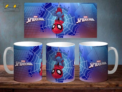 Чашка с принтом «Spiderman Kids 3» Біла 330 мл